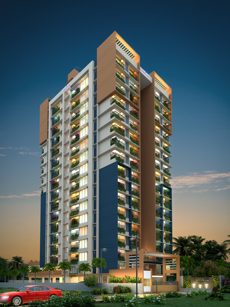 Architectural precision visual detailing