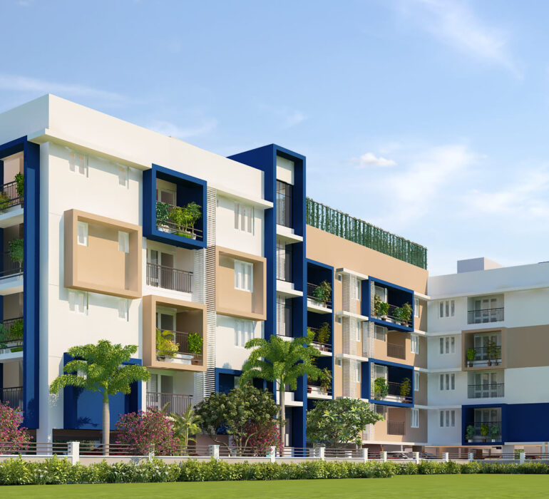 Ready to move luxury apartments in Calicut at Pentium Tranquil Eranhipalam